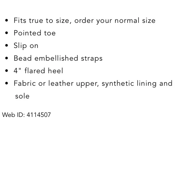 Sam Edelman Anita Embellished Black Heels- Never Worn - Picture 8 of 8